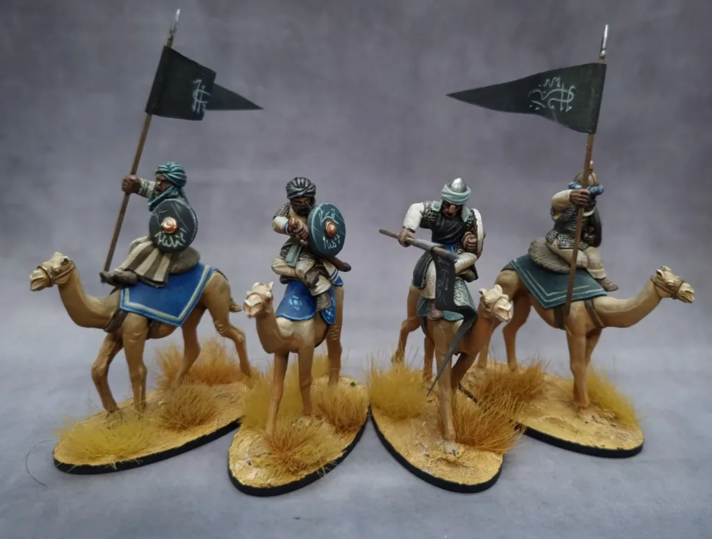 gardes mutatawwi'a sur chameaux, trés utiles pour appréhender et bien débuter la faction mutatawwi'a