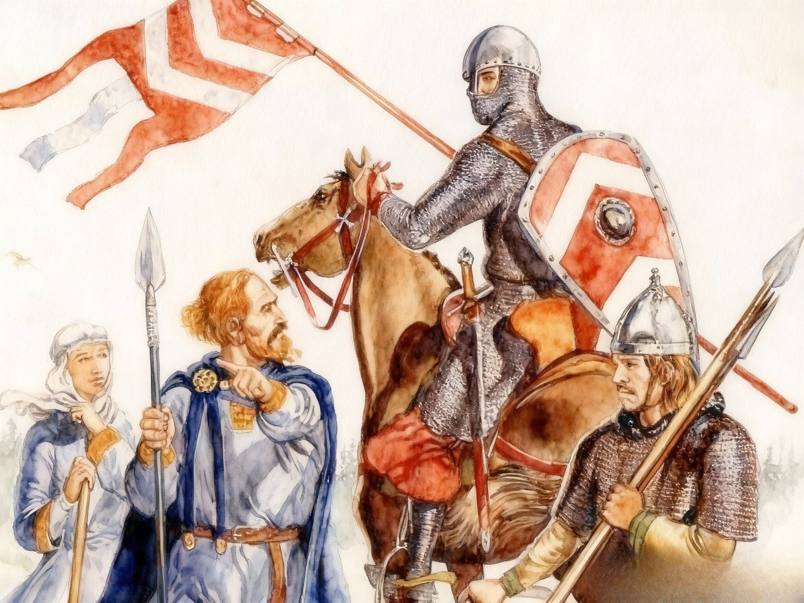 Armée polonaise médiévale SAGA - nobles chevaliers et guerriers XIIe-XIVe siècle - guide complet figurines plastique Fireforge Games Age des Croisades