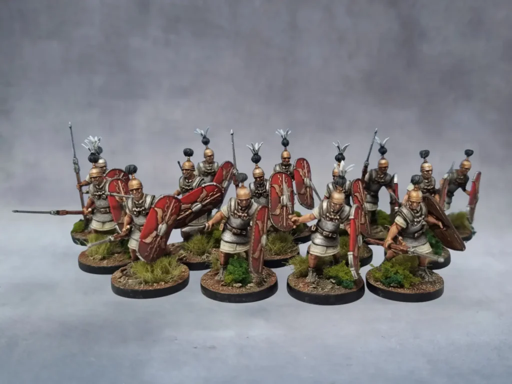 Légionnaires des légions de césar, l'ossature des armées romaine de la fin de la république pour Saga, Age des Césars