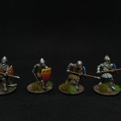 Figurines Wargames Foundry pour l'Age de la Chevalerie