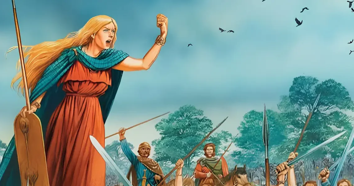 Illustration de Boudicca, une liste alternative de gaulois, pour Saga, l'Age des Césars