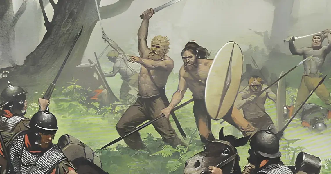 Illustration de Germains, pour Saga, l'Age des Césars