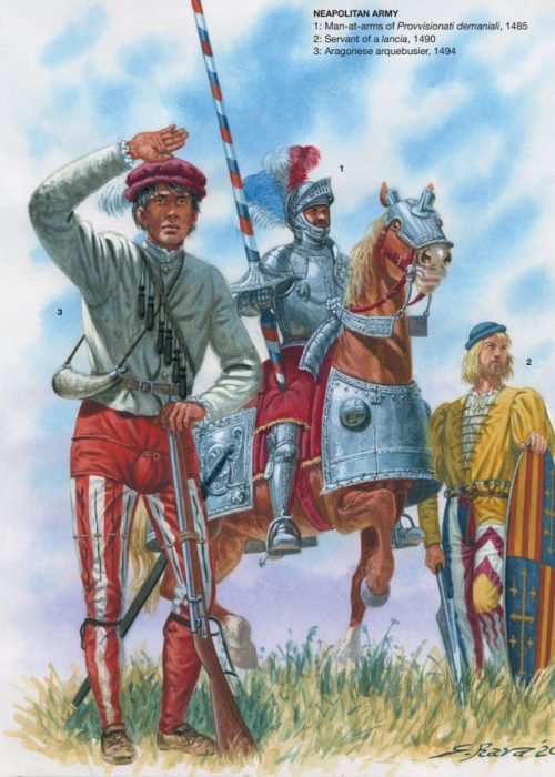 Italian soldiers 1485