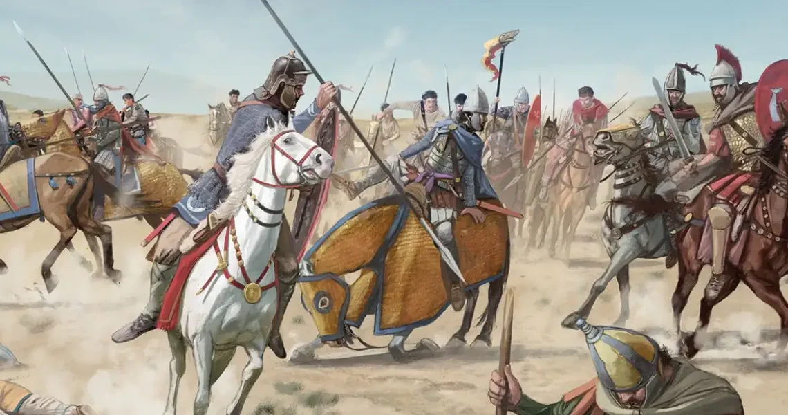 Illustration de Palmyre, pour Saga, l'Age des Césars