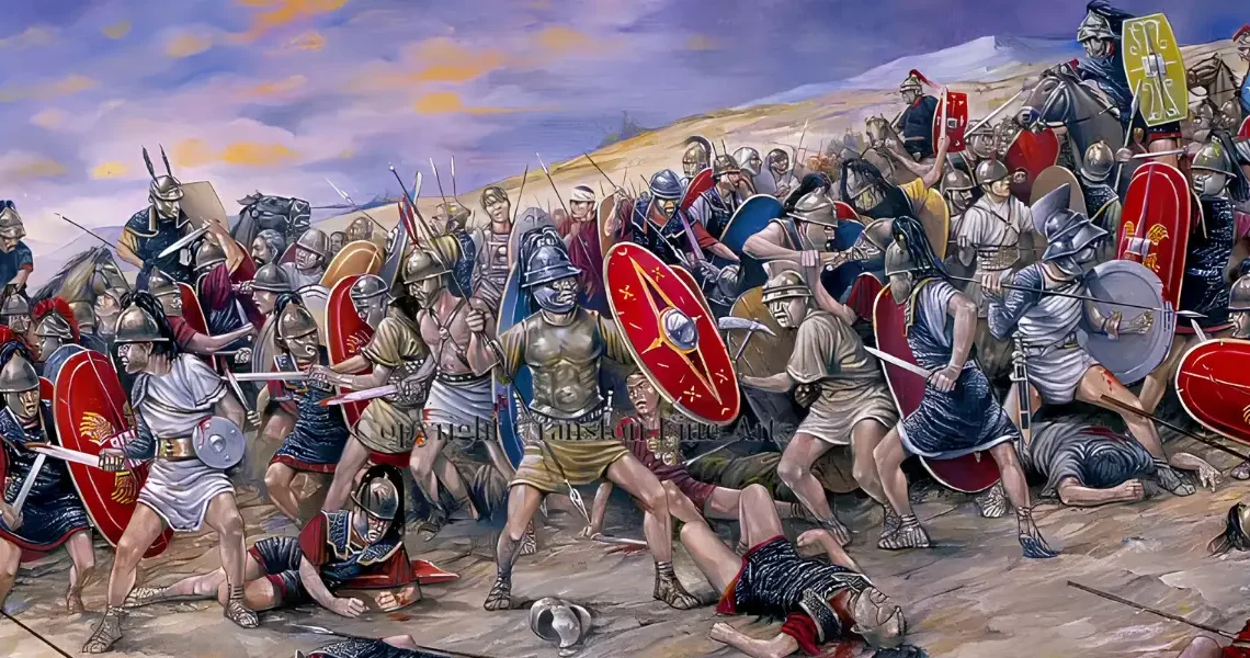 Illustration de Rebellion contre Rome, pour Saga, l'Age des Césars