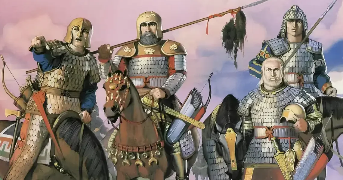 Illustration de Sarmates, pour Saga, l'Age des Césars